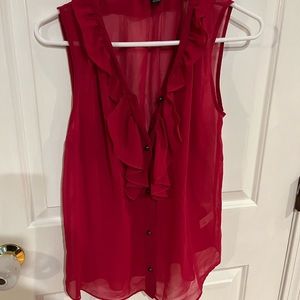 Pink Banana Republic blouse